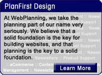 PlanFirst Web Design